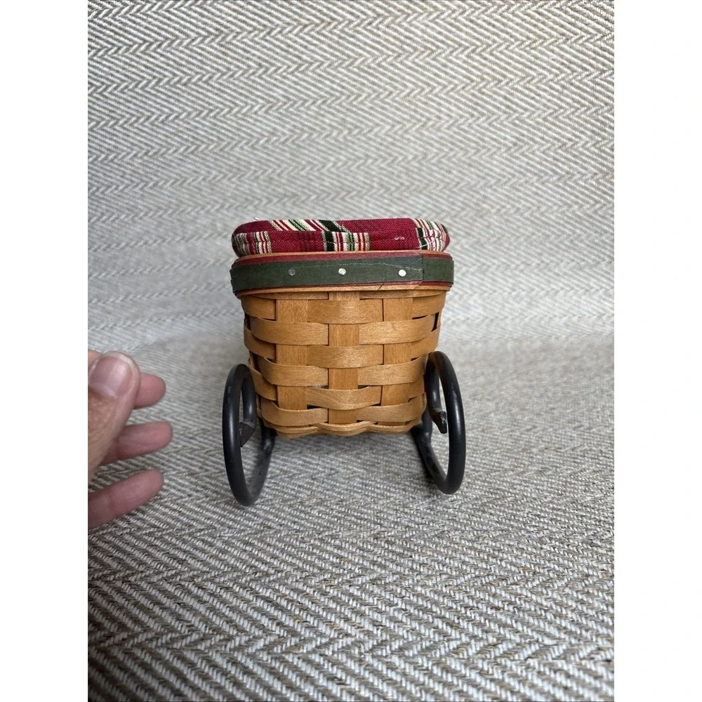 Longaberger sleigh baskets